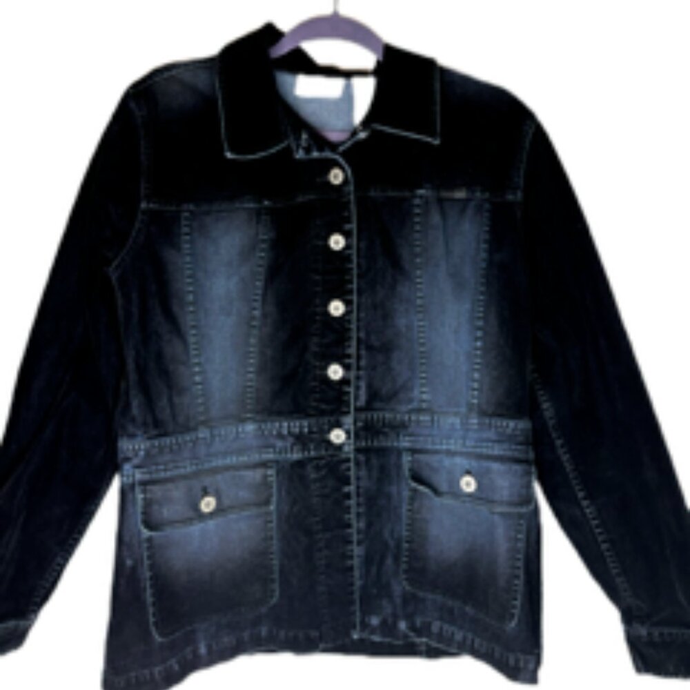 Liz Claiborne Size Large distressed jacket